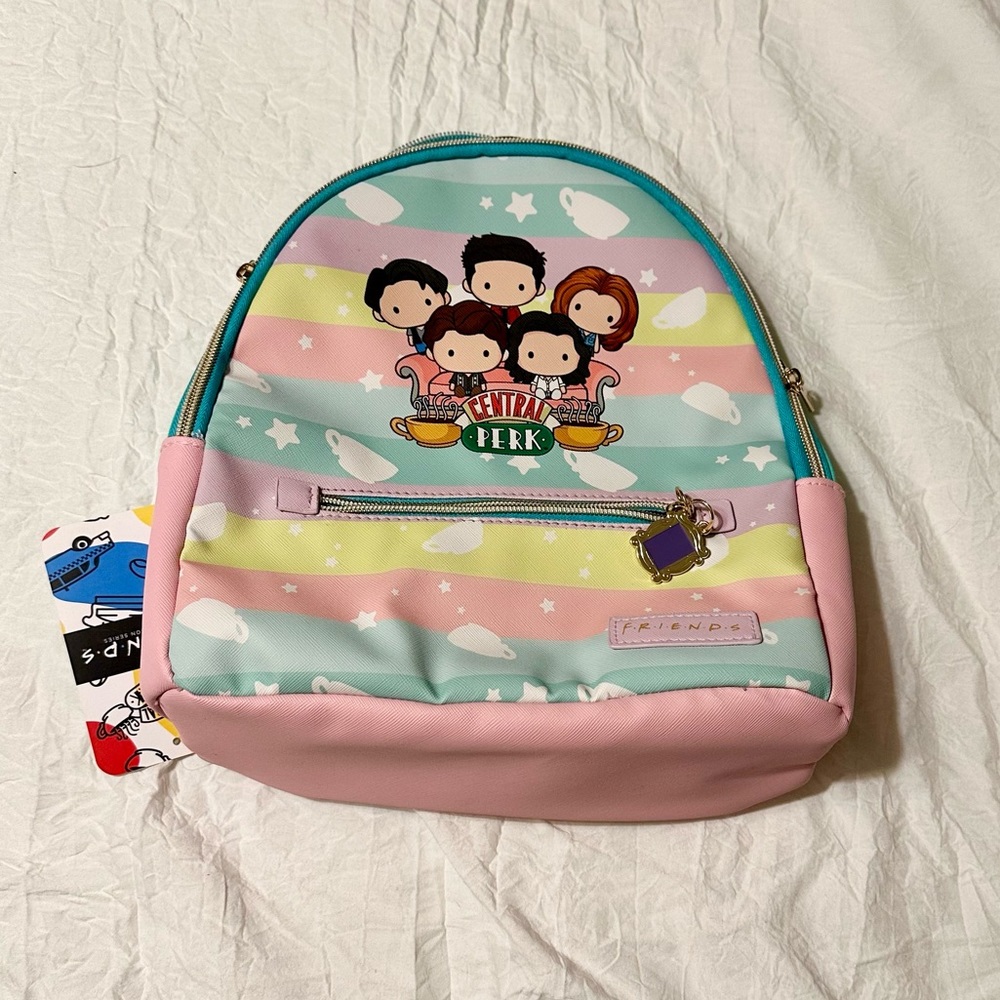 NWT Friends Cartoon Backpack